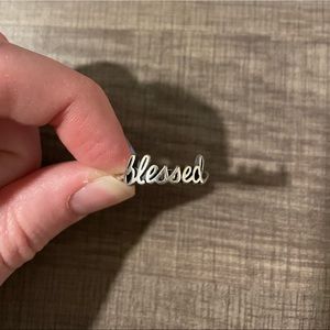 “blessed” james avery ring